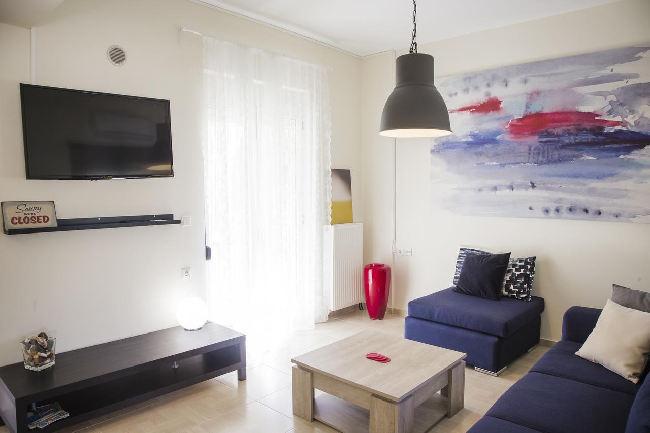 Home Skouloudi Dhrámia Exteriér fotografie